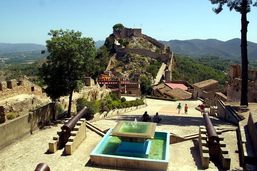 Casa Camino Al Castillo Xativa Ngoại thất bức ảnh