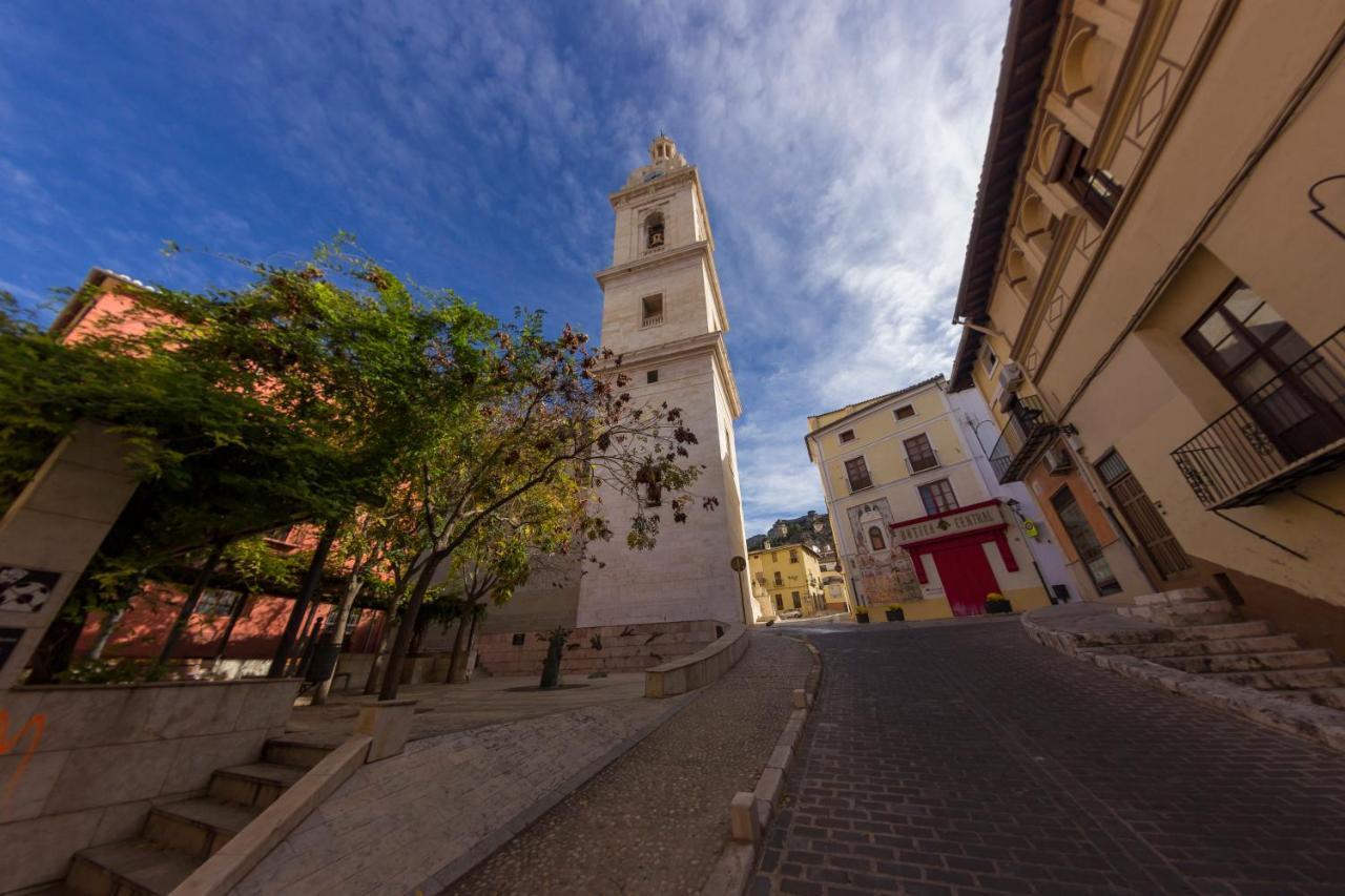 Casa Camino Al Castillo Xativa Ngoại thất bức ảnh