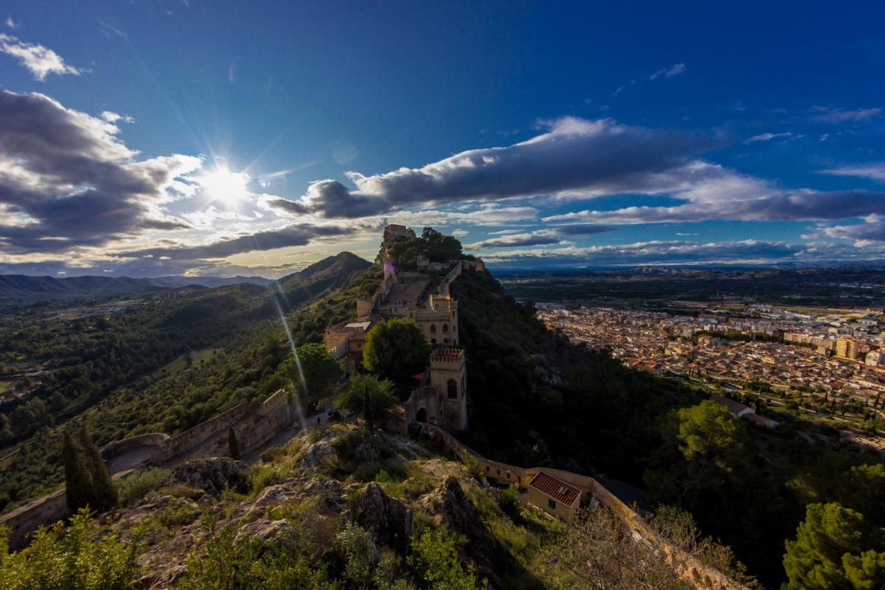 Casa Camino Al Castillo Xativa Ngoại thất bức ảnh